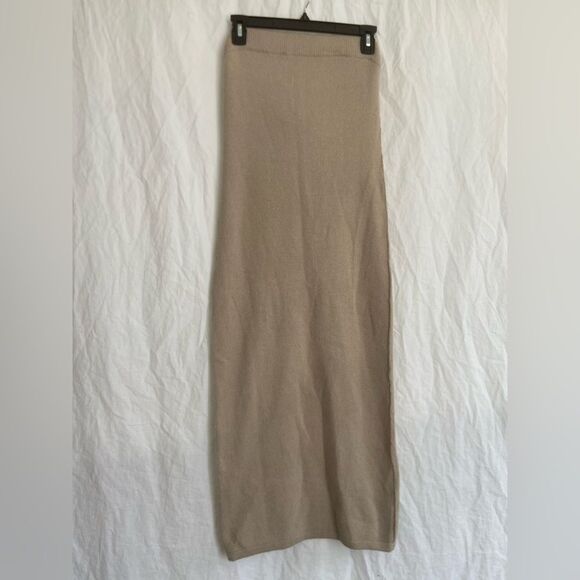 T Alexander Wang Women Strapless Wool Cashmere Midi Sweater Dress Size Small - Picture 9 of 16